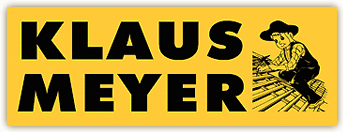 Klaus Meyer-Logo mit einem Mann im Hut, der auf einem Dach arbeitet