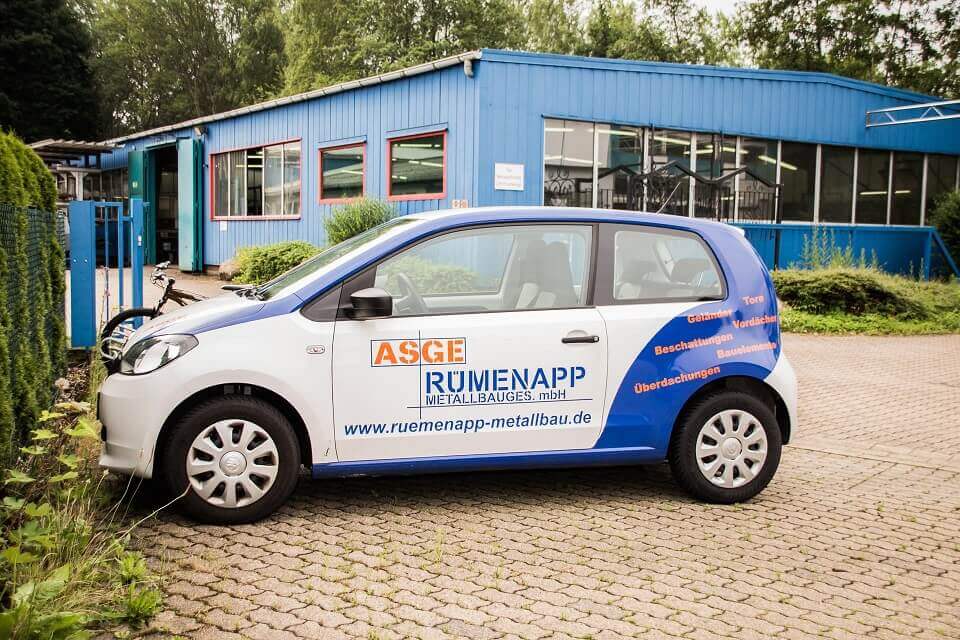Die Rümenapp Metallbau GmbH setzt unsere GPS Ortung zur Erfüllung der Aufzeichnungspflicht ein