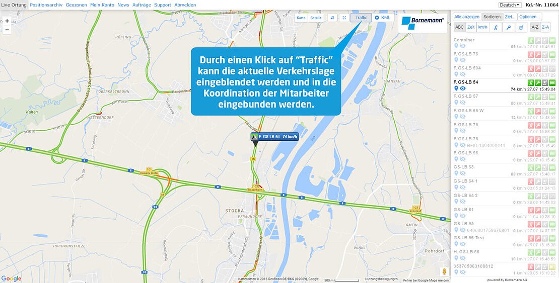 automatische erfassung von fahrt und lenkzeiten