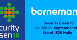 bornemann auf der security essen 2018 wir praesentieren unsere sicherheitstechnik fuer unternehmen auf der security essen 2018