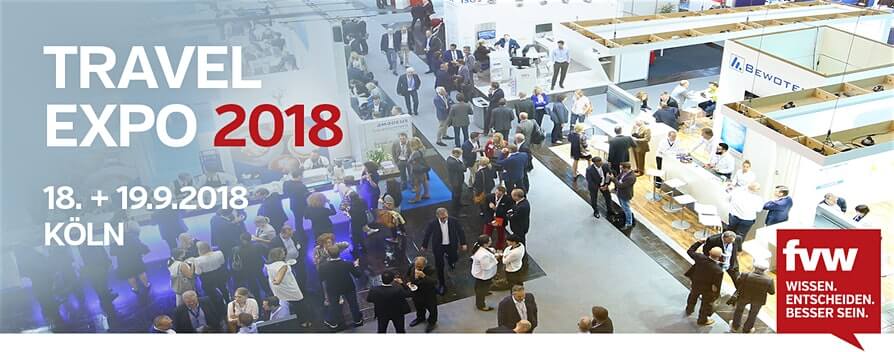 bornemann auf der travel expo 2018 am 18 und 19 september 2018 in koeln