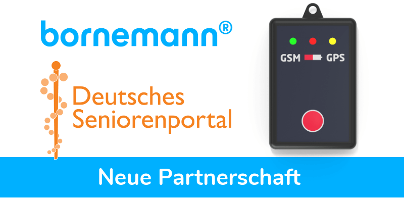 Bornemann ist exklusiver GPS Partner vom Deutschen Seniorenportal