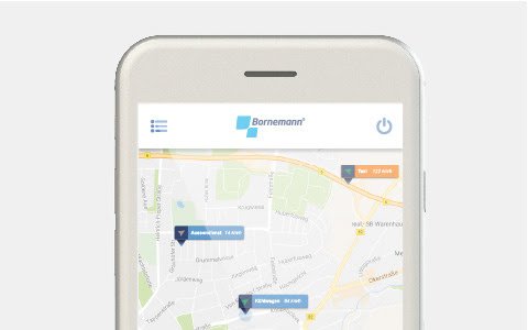 die mobile gps ortung fuer unterwegs die neue bornemann infleet app zur mobilen fahrzeugortung
