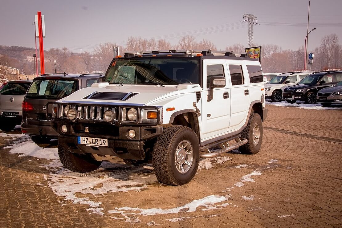 Hummer H2 mit Bornemann GPS Ortung
