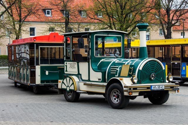 Unsere GPS Technik hautnah im Einsatz bei der Wernigeröder Schlossbahn mit GPS unterwegs