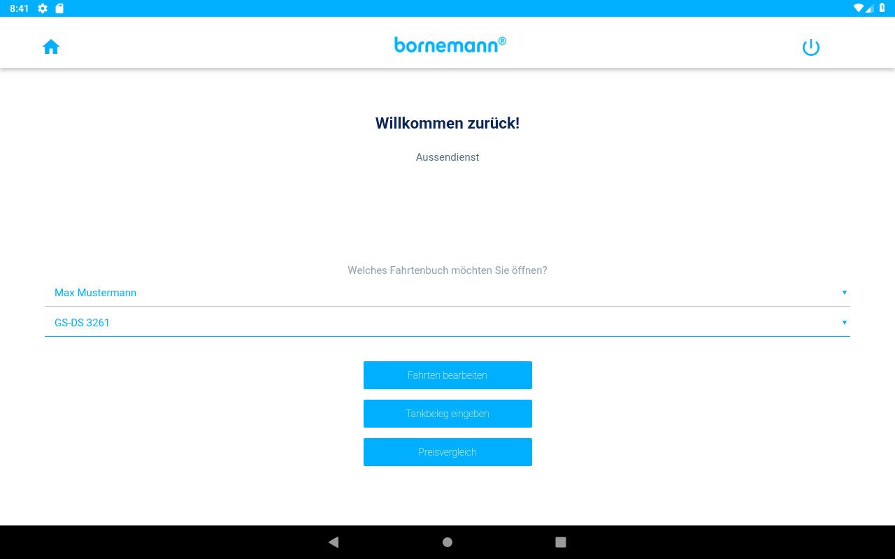 update logbook app tablet